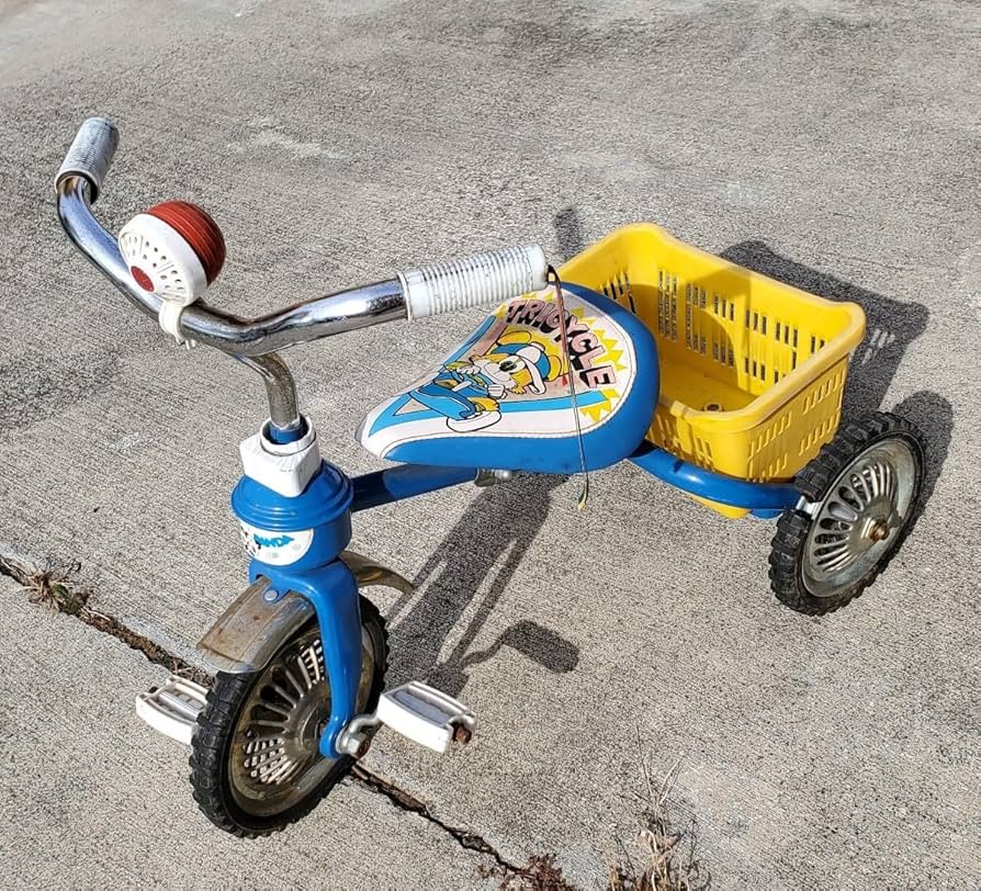 Amazon.co.jp: 希少 三輪車 レトロ 昭和 アンティーク 子供 ビンテージ