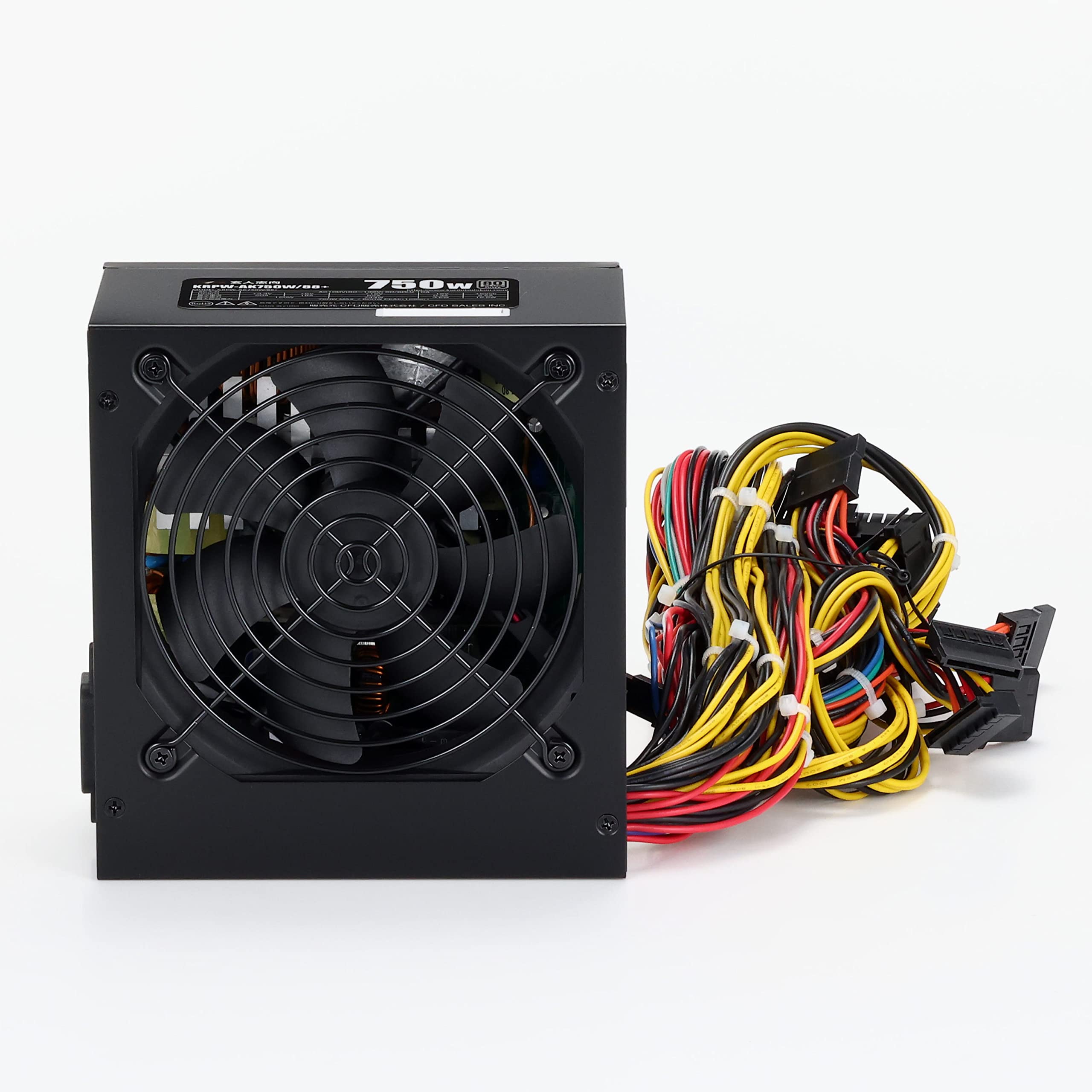 Amazon.co.jp: 玄人志向 電源ユニット 750W ATX 電源 80 PLUS シルバー