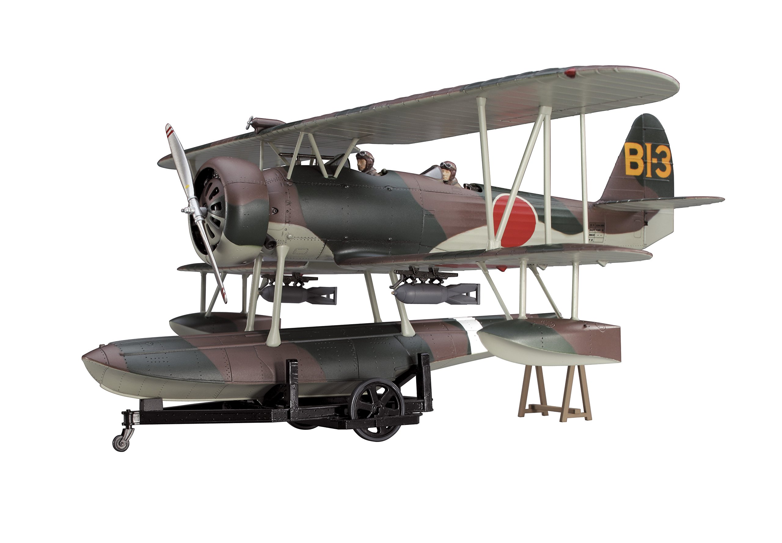 Amazon | ハセガワ 1/48 日本海軍 中島 E8N1 九五式一号水上偵察機