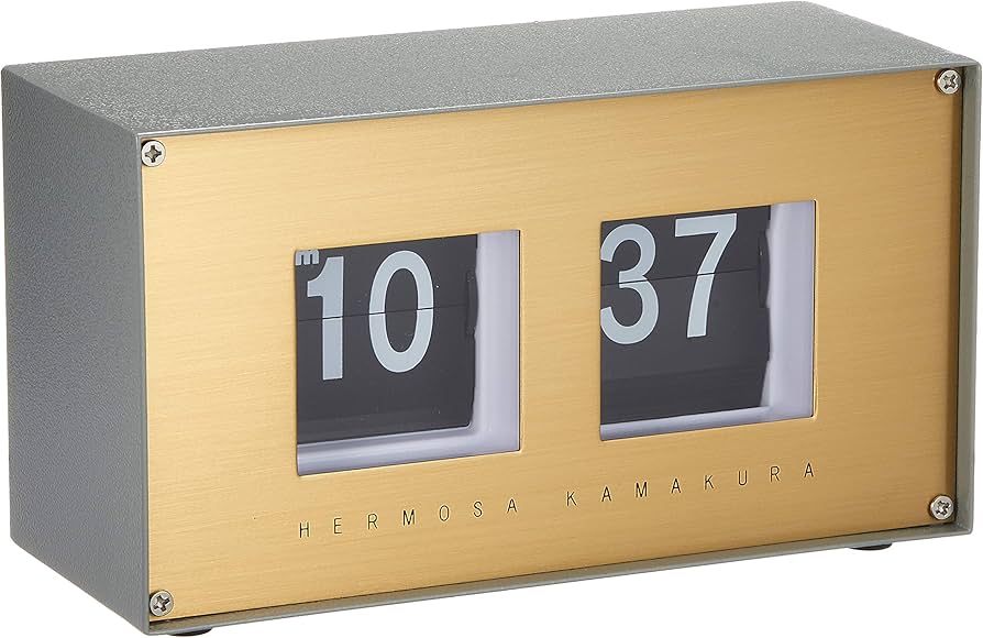 Amazon.co.jp: ハモサ HERMOSA 置時計 RP-002 ピボット クロック