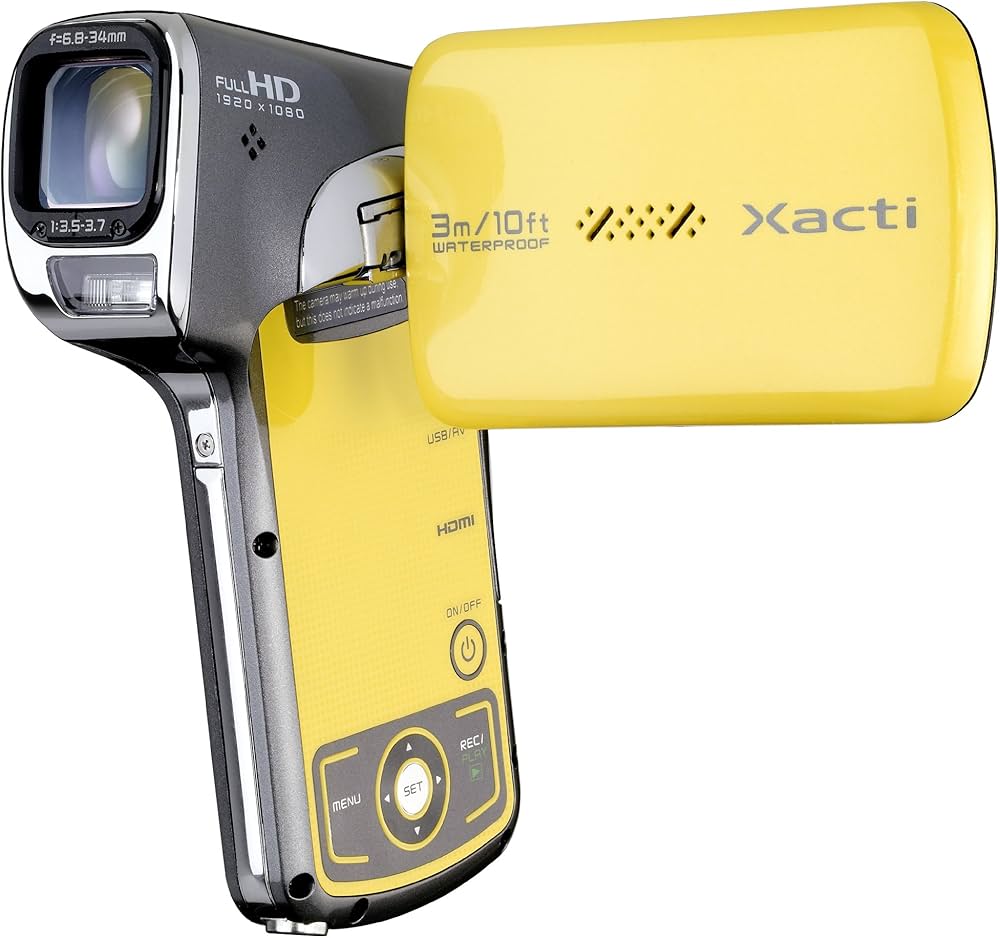 Sanyo Xacti CA100 Outdoor/Waterproof Dual Camera (14MP, Full HD