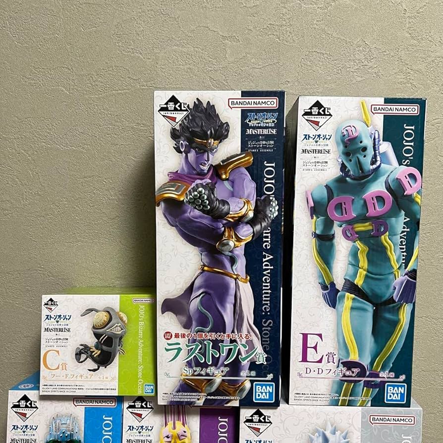 ジョジョの奇妙な冒険 フィギュア 4体セット バラ売り不可 一番くじ
