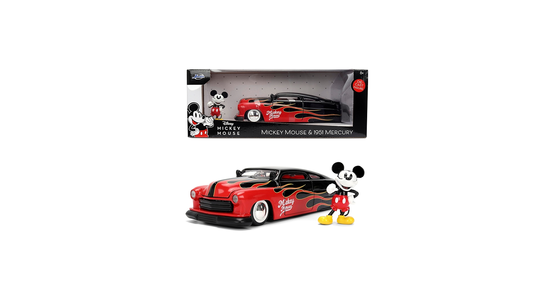 Amazon.com: Jada Disney Vintage Mickey – 1951 Mercury – Hollywood