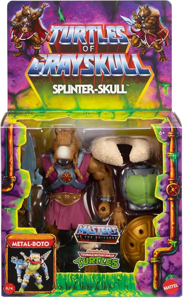 Amazon.com: Masters of the Universe Turtles of Grayskull 5.5
