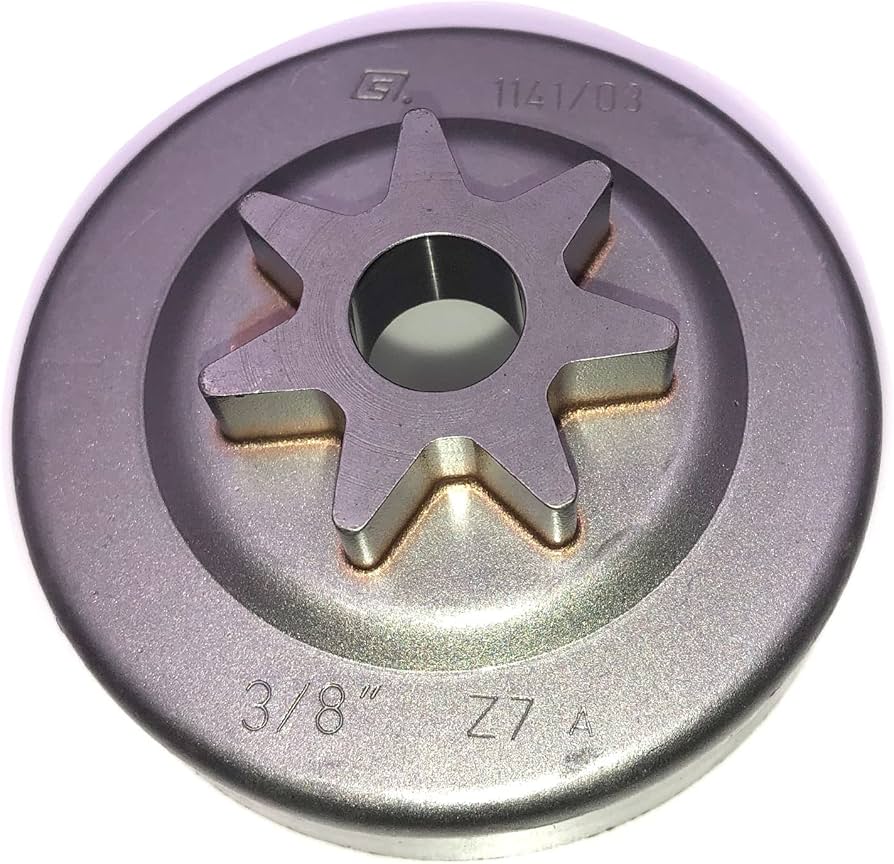 Amazon.com: 1141 640 2003 Chain sprocket 3/8'' 7T fit-for Stihl