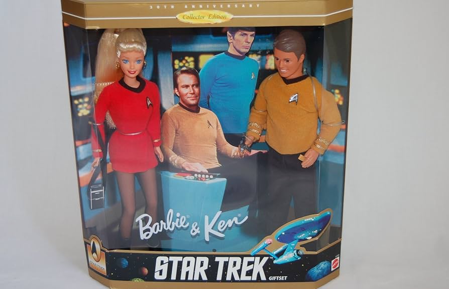 Amazon.com: Star Trek Barbie and Ken Set : Toys & Games