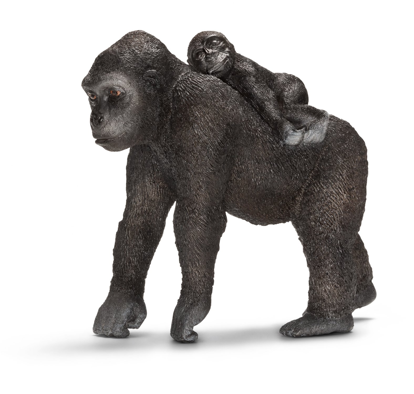 Amazon.co.jp: Schleich シュライヒ ワイルドライフ ゴリラ(メスと仔