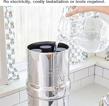 Amazon.co.jp: Berkey(バーキー) 大型重力式浄水器 ブラックBerkey浄水