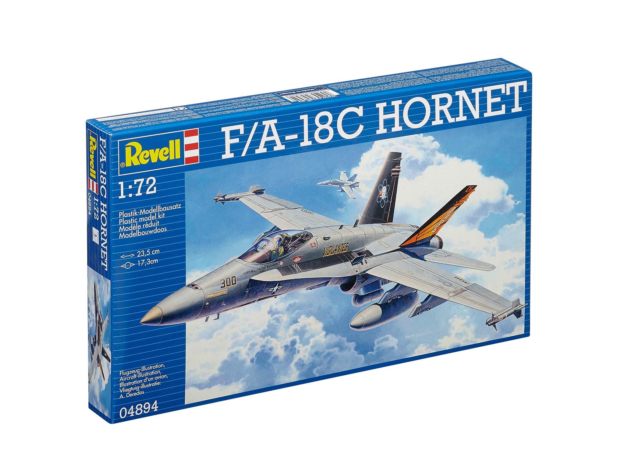 Amazon | ドイツレベル 1/72 F/A-18C ホーネット プラモデル