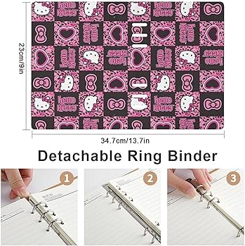 Amazon | ハローキティ ヒョウ柄 システム手帳 PU A5サイズ