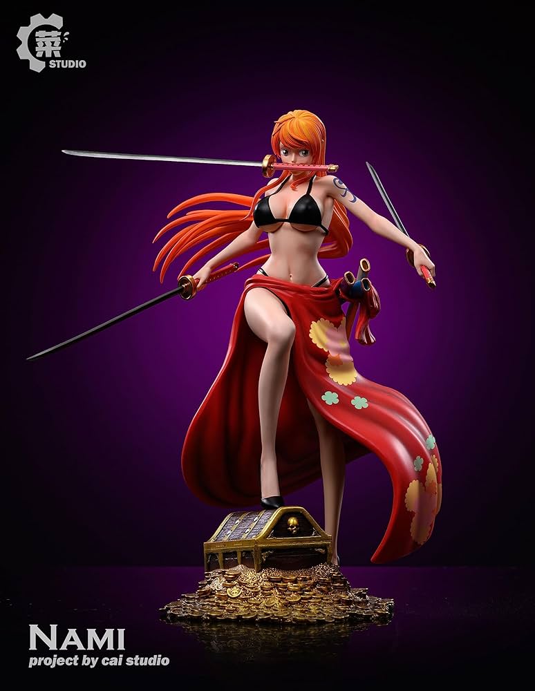 Amazon.co.jp: ナミ フィギュア 下着Ver. 1/8スケール 塗装済み完成品