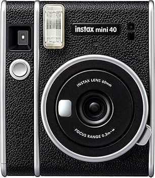 Amazon.co.jp: Fujifilm Cheki Instax Mini 40 Instant Camera, INS