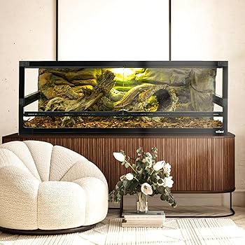 Amazon | 243L 爬虫類 飼育ケージ 折りたたみ式 グラステラリウム W120