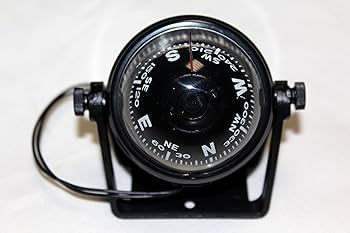 Amazon.co.jp: マリン コンパス 12V ライト 付 羅針盤 方位 磁石 磁針