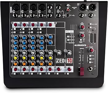 Amazon.com: Allen & Heath ZEDi-10 Mixer and USB Audio Interface