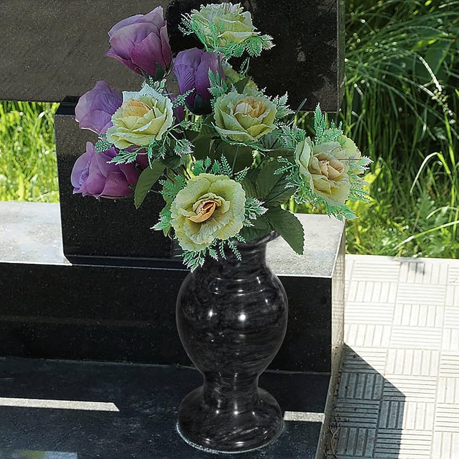 工芸品 Flower base marble color 工芸品 Flower base marble color