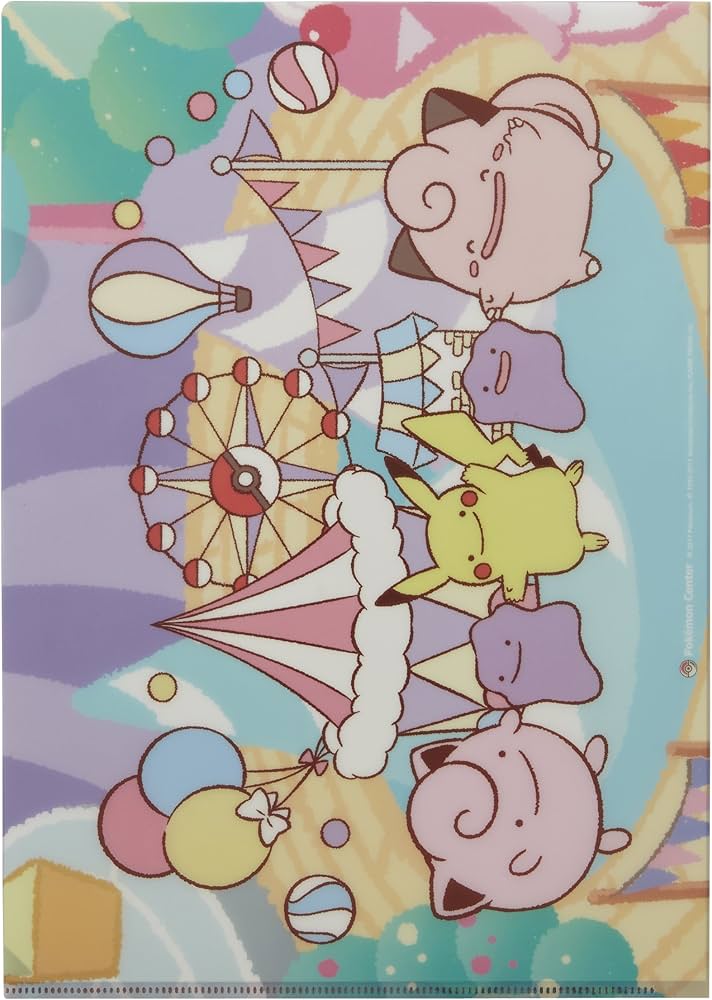 Amazon.co.jp: ポケモンセンターオリジナル A4クリアファイルセット