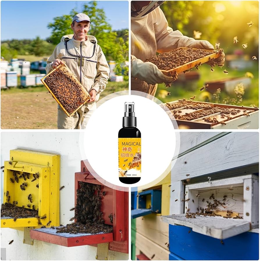 最新 誘引ルアー 4つセット ニホンミツバチの誘引に 蜜蜂誘引剤