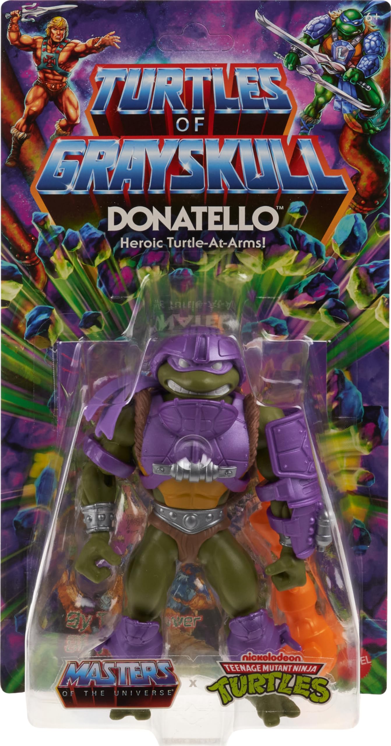 Amazon.com: Mattel Masters of the Universe Origins Turtles of