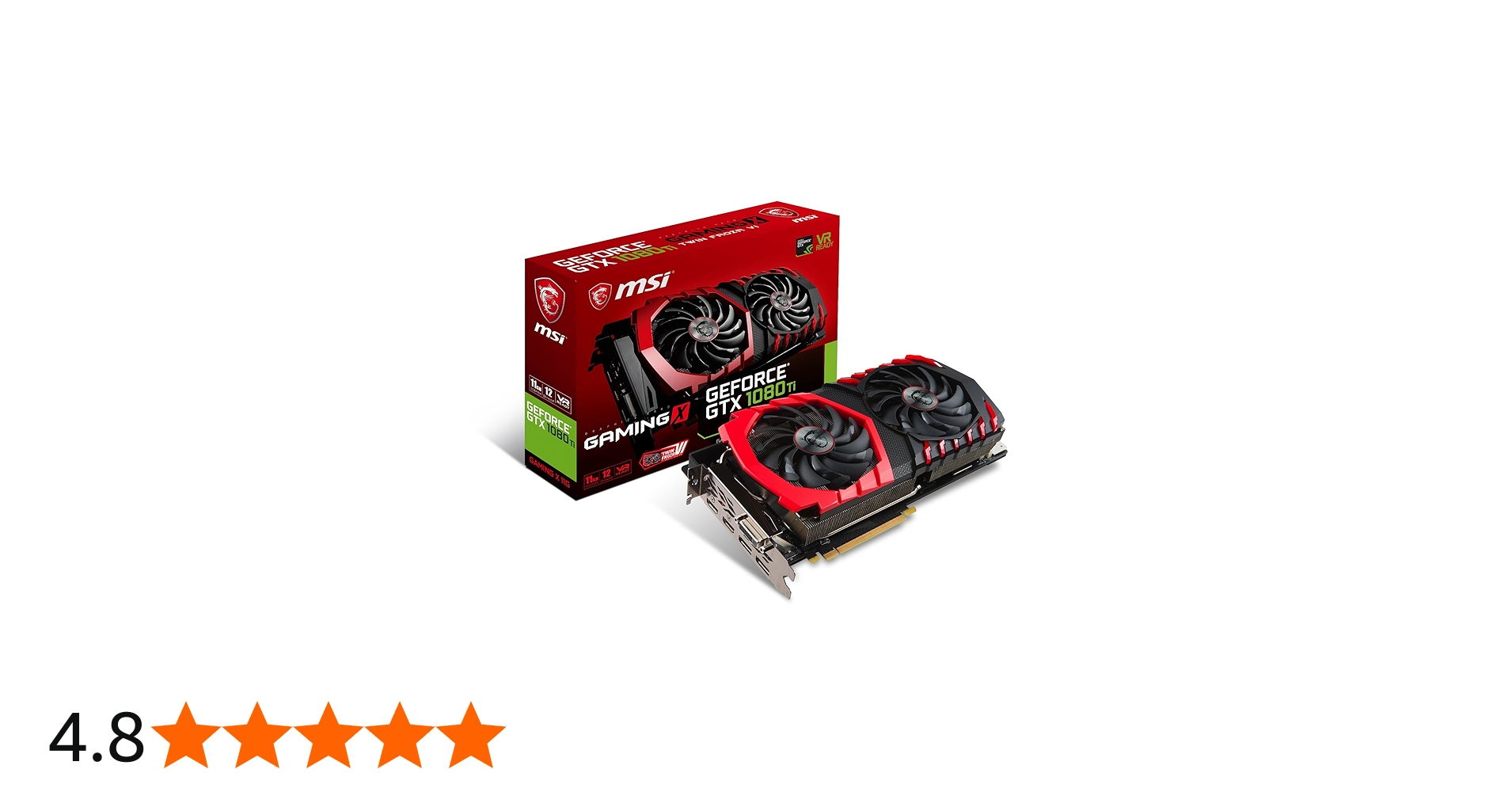 Amazon | MSI GeForce GTX 1080 Ti GAMING X 11G グラフィックスボード