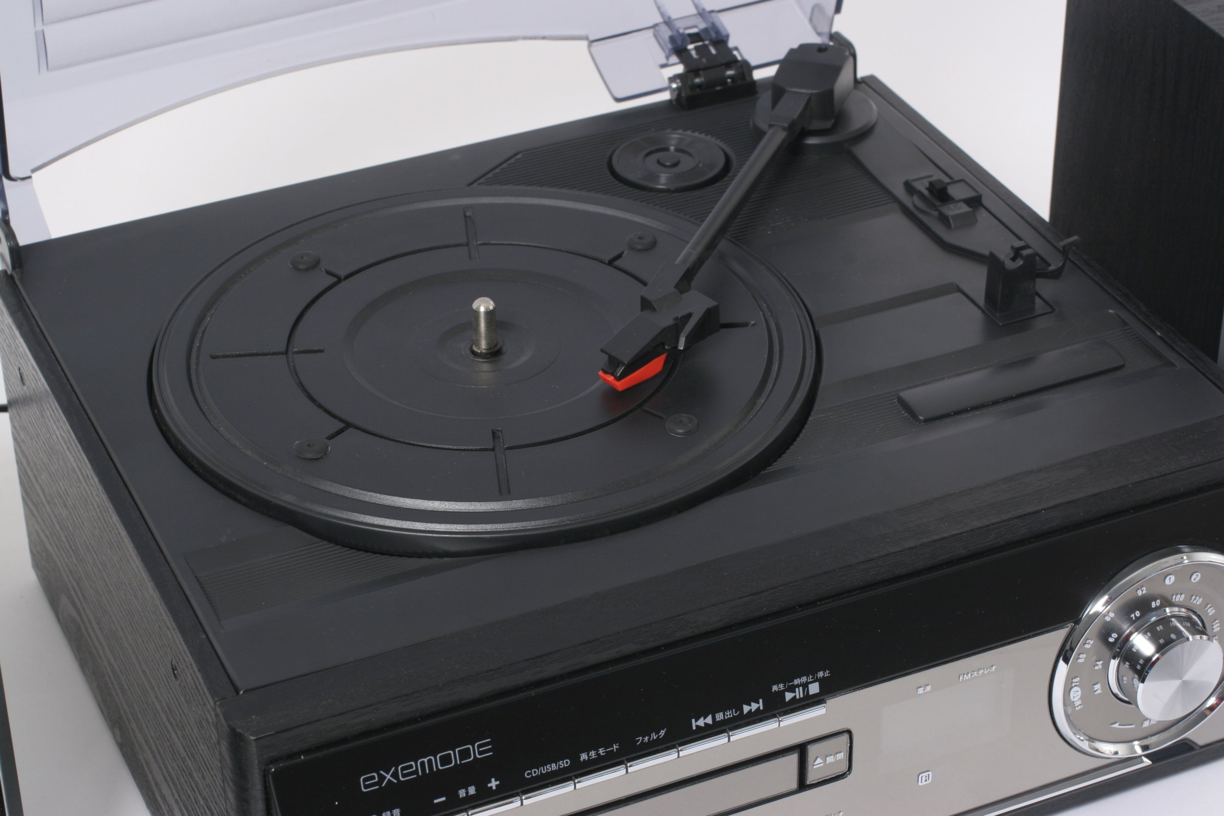 Amazon.co.jp: EXEMODE SD/CD/レコードオーディオシステム 木製