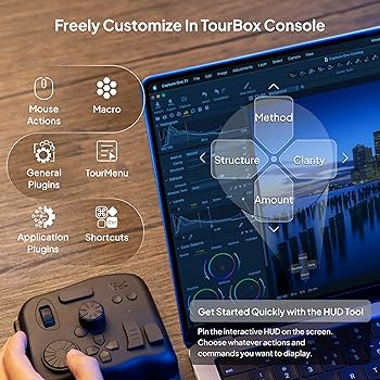 Amazon.com: TOUR BOX Elite - Bluetooth Video Editing Controller