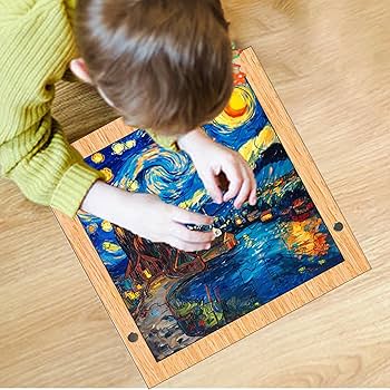 Amazon | Zankie 木製ジグソーパズル、大人向けパズル | カラフルな