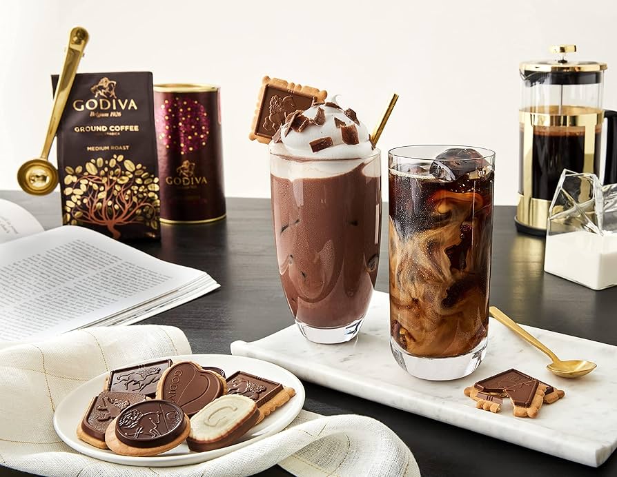 GODIVA チョコレートトリュフ & ヘーゼルナッツクリーム コーヒー豆