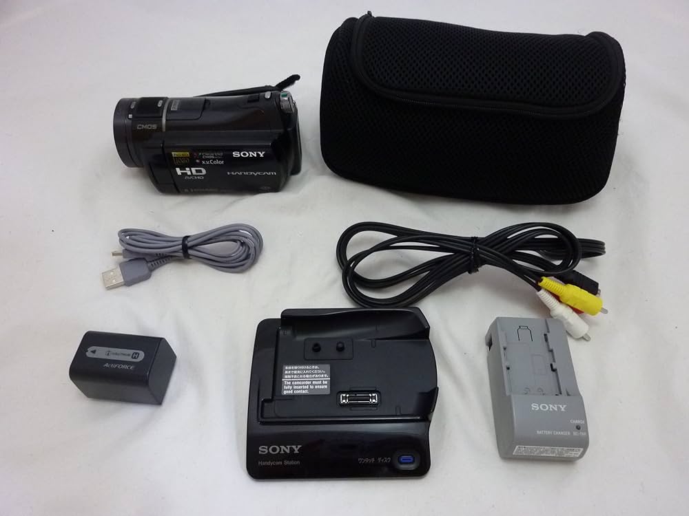 美品 SONY HDR-CX7 ナイトショット機能搭載 ビデオカメラ 完品 Amazon