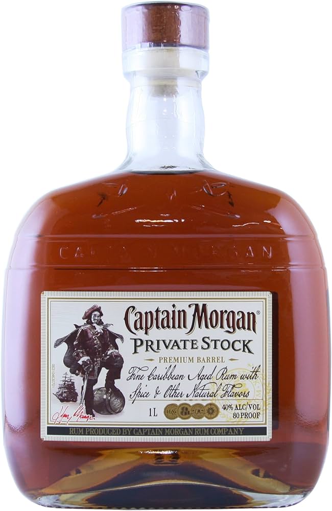Amazon.co.jp: キャプテンモルガン プライベートストック 40度 1000ml