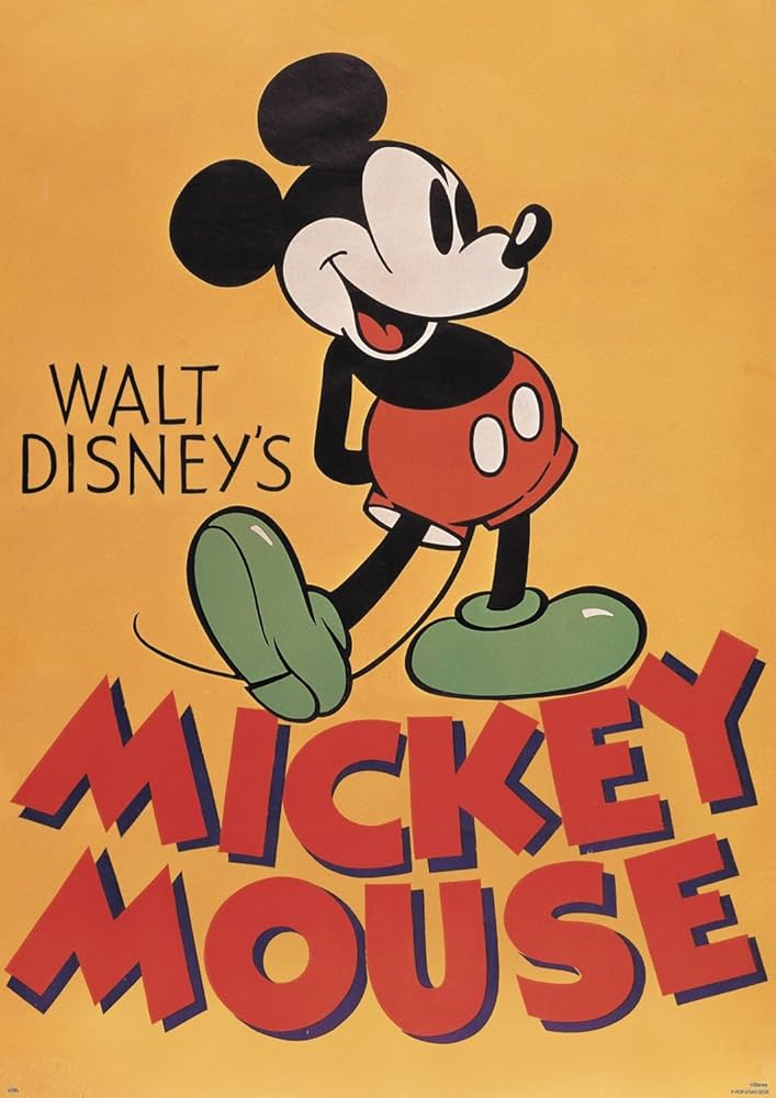 ビンテージ 80s DISNEY ポスター アートパネル ディズニー ミッキー 10