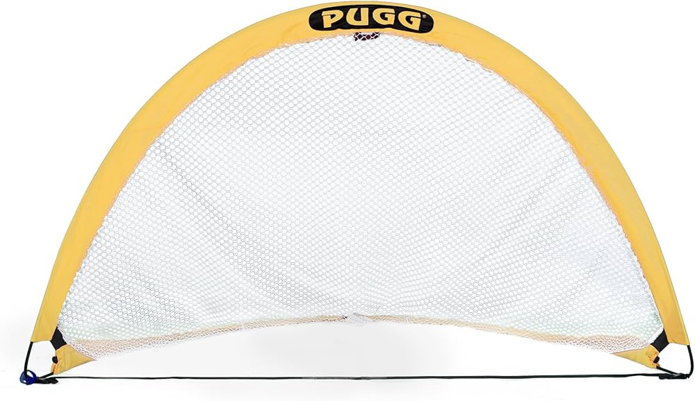 パグPUGG 6フィート ポップアップサッカーゴール幅183cm折りたたみ式