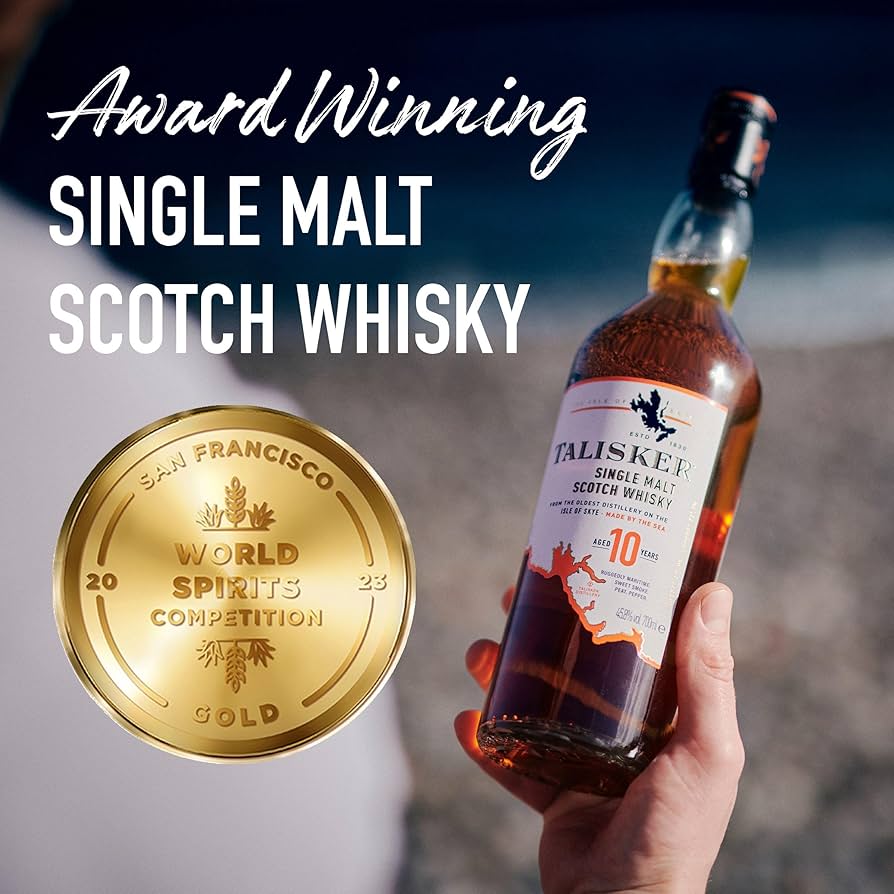 Amazon.co.jp: Talisker タリスカー 10年 箱入り [ ウイスキー