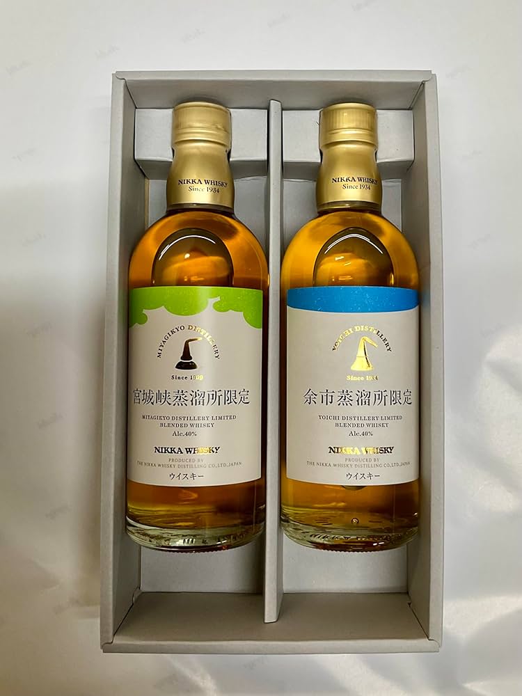 Amazon.co.jp: 余市蒸溜所限定&宮城峡蒸溜所限定 ニッカウイスキー