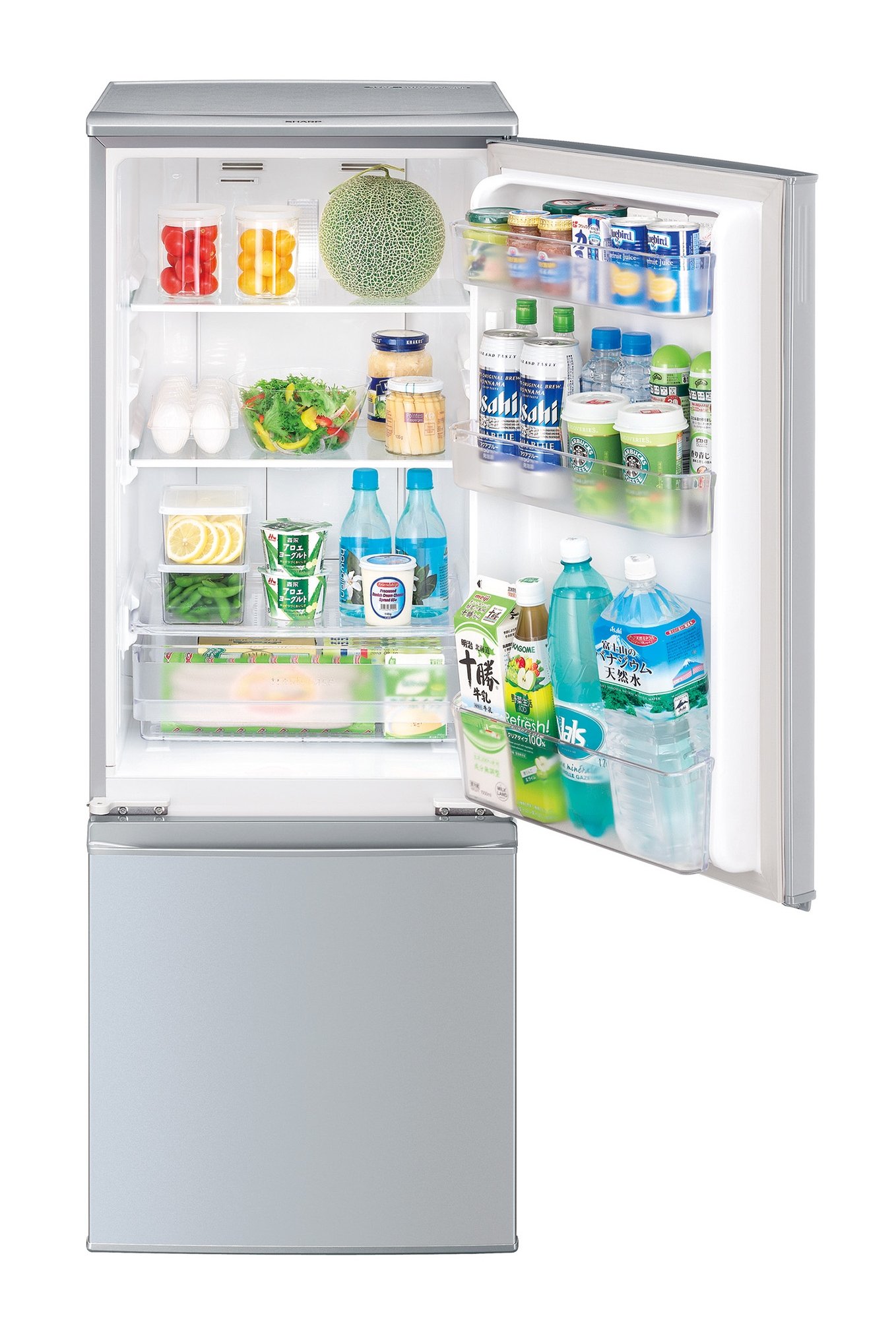 SHARP 167L 冷凍冷蔵庫 SJ-17E6-KW 2018年製 シャープ冷蔵庫 sj17e6の