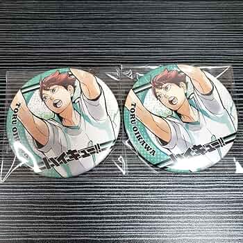 ハイキュー 及川徹 コレクション缶バッジ コレ缶 第一弾 痛バ WEGO F