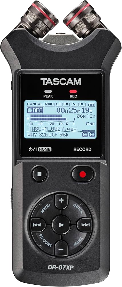 Amazon | TASCAM(タスカム) DR-07XP 32ビットフロート録音対応