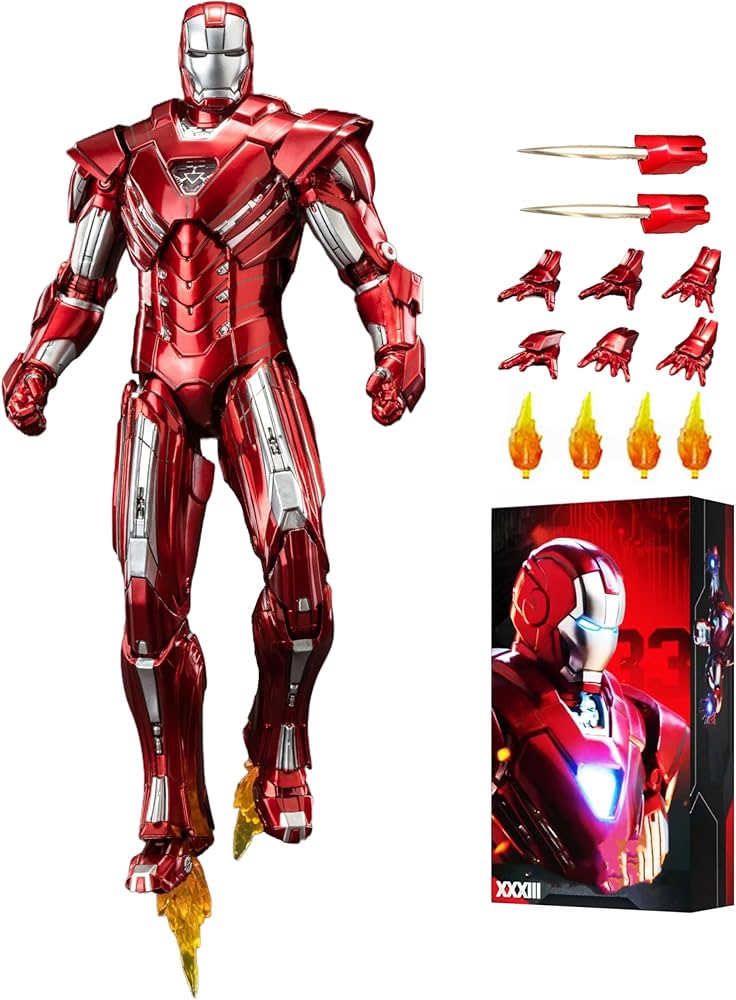 Amazon.co.jp: Eviski 7インチ アイアンマン MK33 アクション