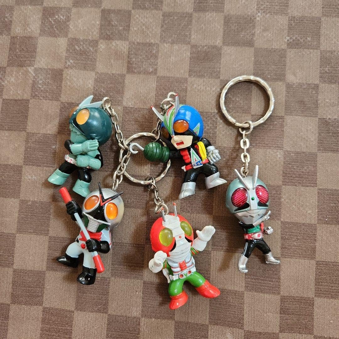 昭和レトロ ラッツ&スター フィギュア キーホルダー 全5体セット