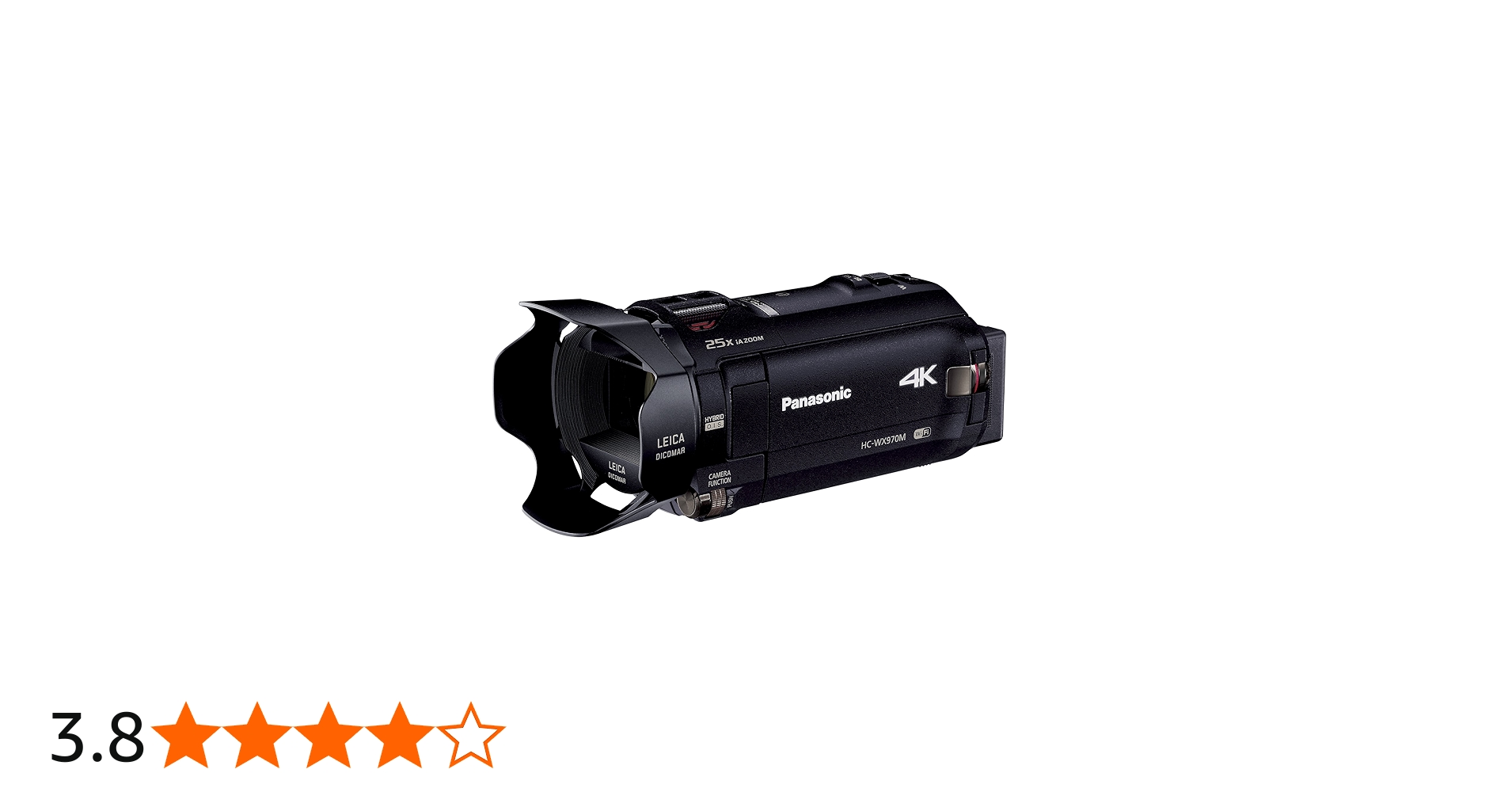 Amazon.co.jp: パナソニック 4Kビデオカメラ WX970M ワイプ撮り 軽量