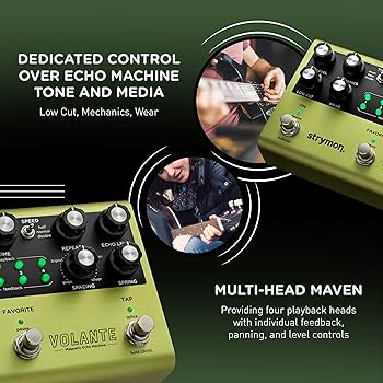 Amazon | Strymon 「VOLANTE」マグネティック・エコーマシン [国内正規