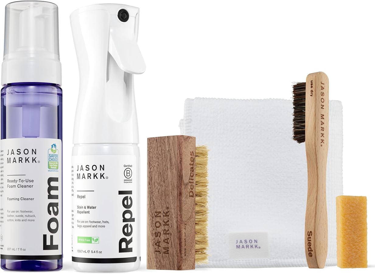 Amazon.com: Jason Markk Premium Bundle, Shoe Cleaner Kit, 6-Piece