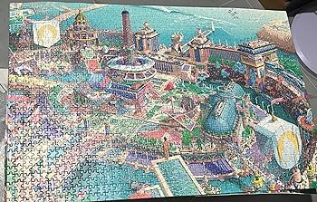 Amazon | 2024年パリオリンピック ポスター 1000ピース ポスター付き