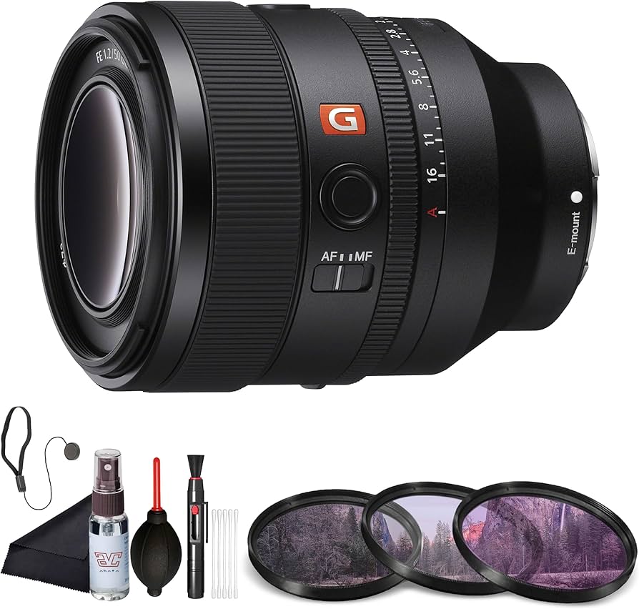 Amazon.com : Sony FE 50mm F1.2 GM Standard Prime Lens (SEL50F12GM
