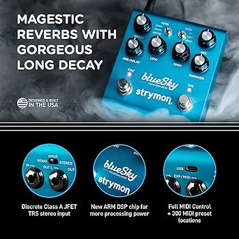 Amazon | Strymon/blueSky V2 ブルースカイ リバーブ | ディレイ