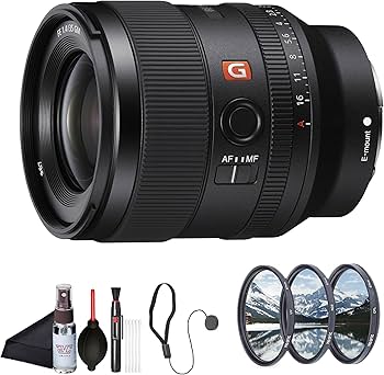 Amazon.com : Sony FE 35mm F1.4 GM Wide-Angle Prime Lens