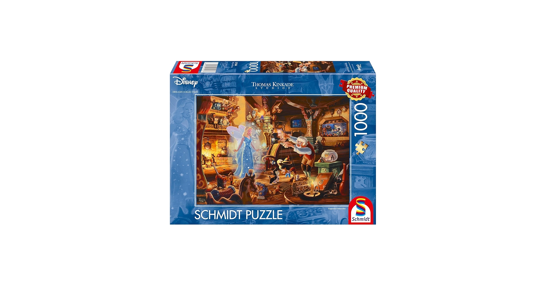 Amazon | Schmidt 1000ピース ディズニーパズル ピノキオ トーマス