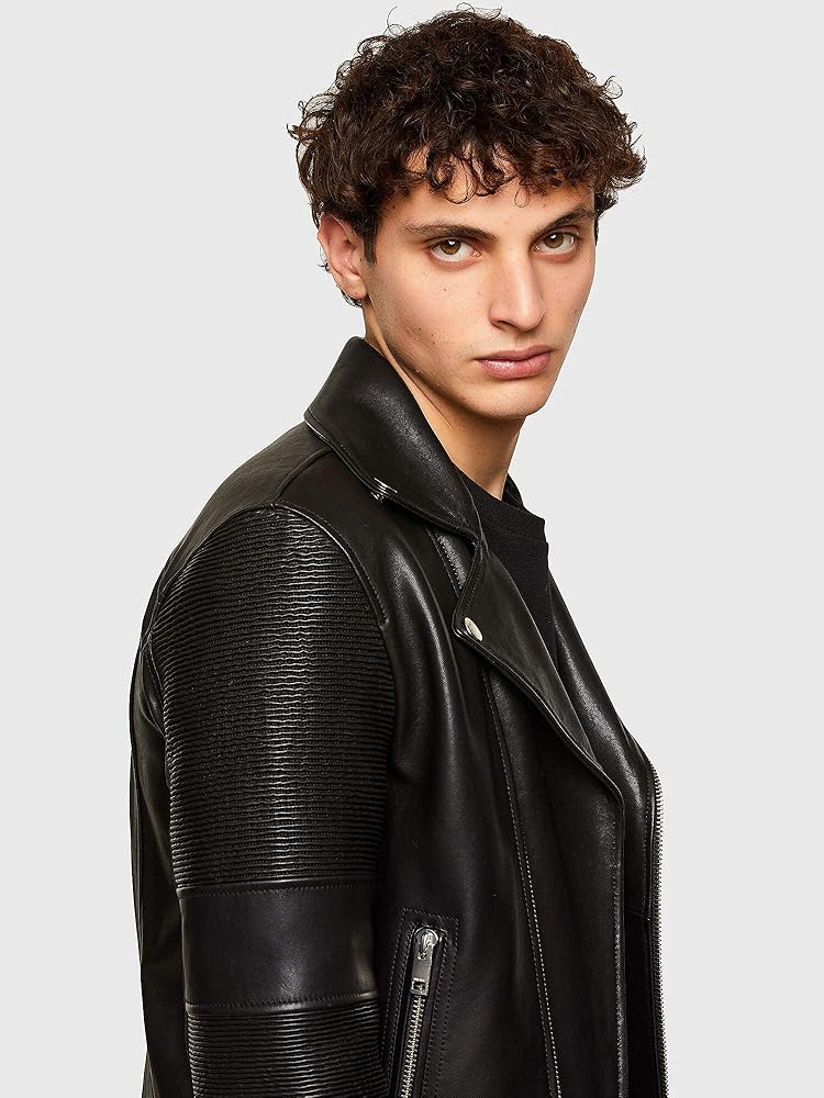 Amazon.co.jp: [Diesel] (ディーゼル) メンズ ジャケット レザー