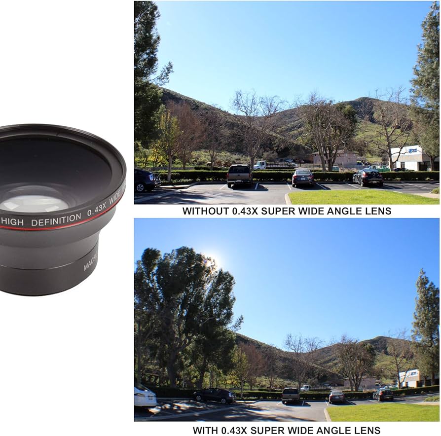 Amazon.com : Zuma HD .43X Auxiliary Super Wide Angle Lens