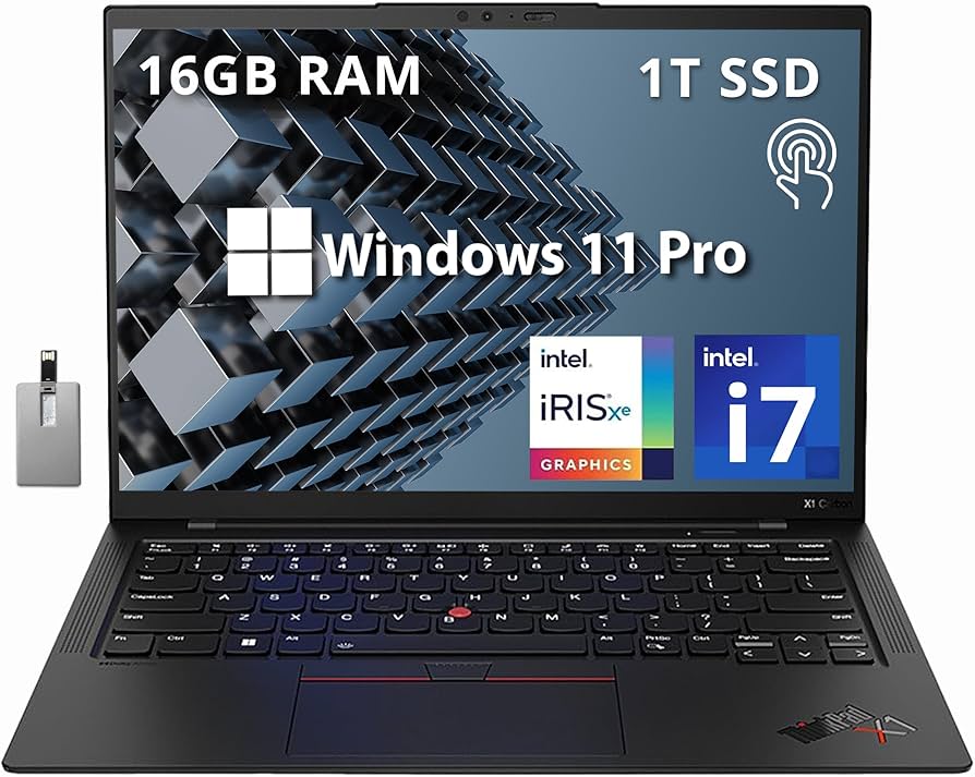 Amazon.com: Lenovo 2022 Thinkpad X1 Carbon Gen 10 14.0